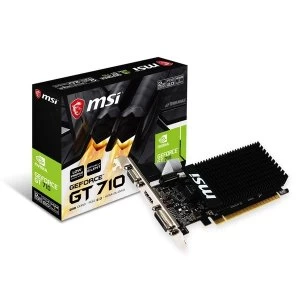 Image of MSI GeForce GT710 2GB GDDR3 Graphics Card