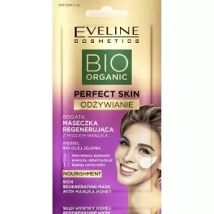 image of Eveline Perfect Skin Nourishment Rich Regenerating Mask With Manuka Honey 8 ml