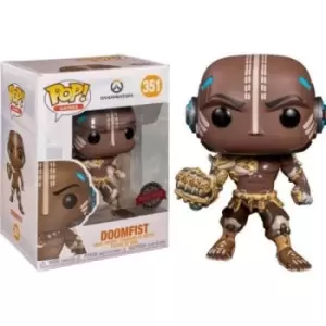 image of Overwatch Doomfist with Leopard Skin EXC Pop! Vinyl Figure