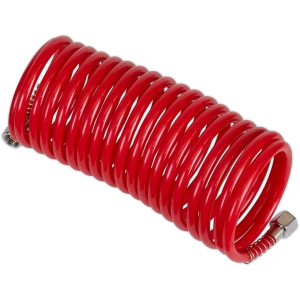 Image of Sealey Coiled Air Line Hose 5mm 5m