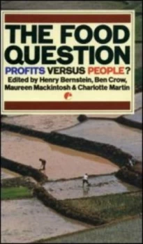 Image of The Food Question by Henry Bernstein Paperback