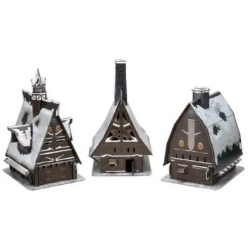 Image of D&D Icons of the Realms - Icewind Dale: Rime of the Frostmaiden - Ten Towns Papercraft Set
