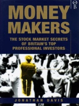 Image of Money Makers by Jonathan Davis Hardback
