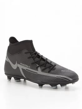 Image of Nike Mens Phantom GT Club Dynamic Fit Firm Ground Football Boot - Black, Size 12, Men