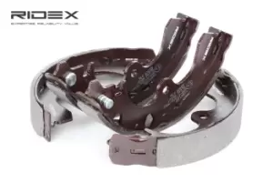 Image of RIDEX Brake Shoes TOYOTA 70B0185 0449510110,0449510120,0449516090 Brake Shoe Set,Brake Lining 0449710090,449510120,4762010100,4762010101,4763010080