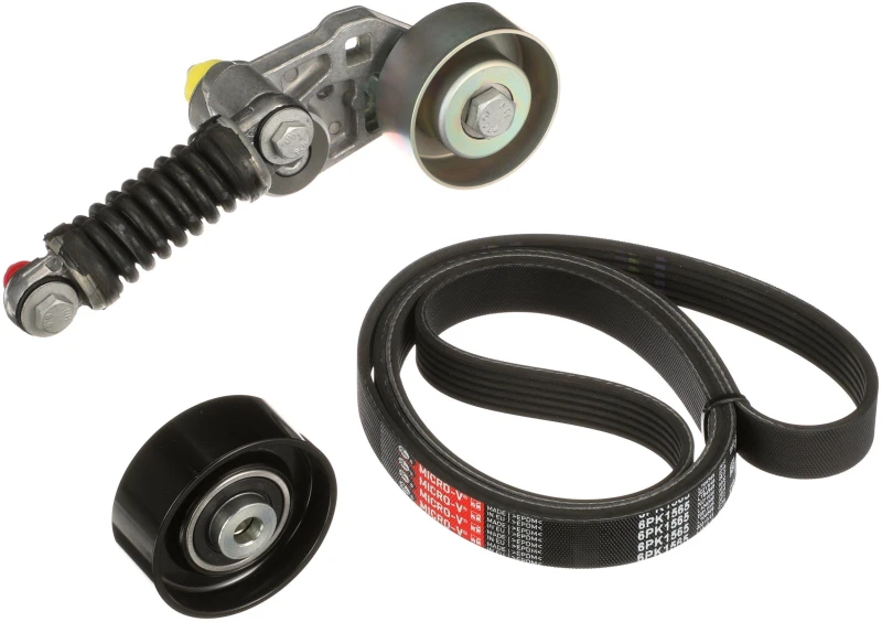 Image of GATES K016PK1565 V-ribbed belt set V-Ribbed Belt Set (542)