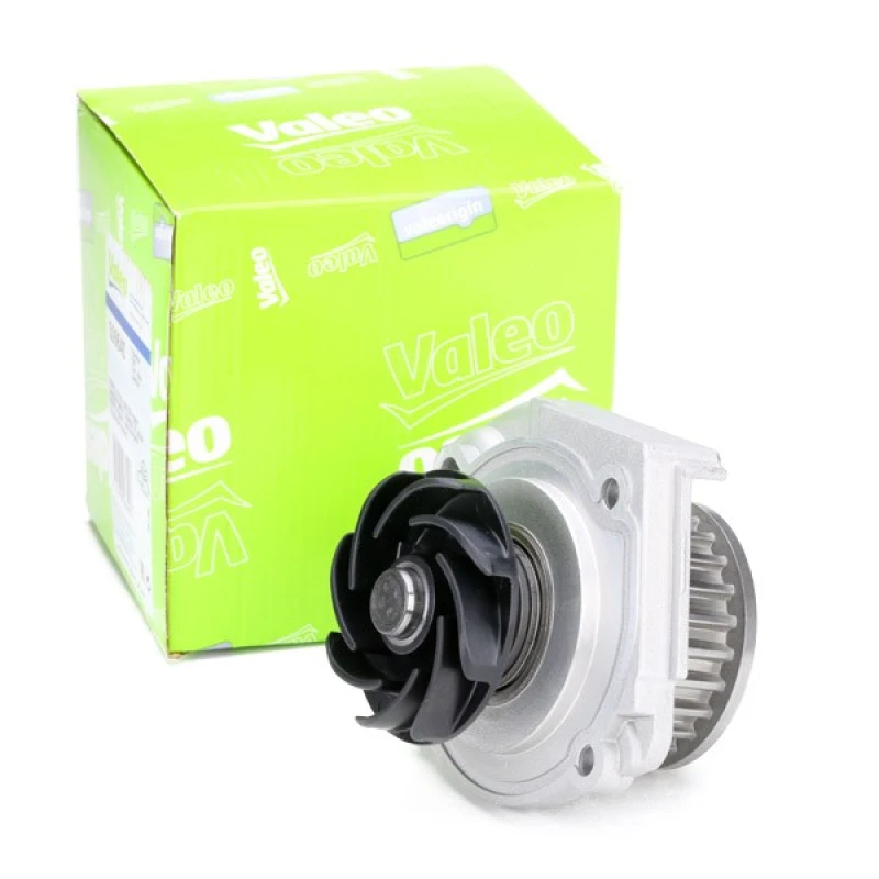 Image of VALEO 506640 Water pump with belt pulley, without lid, without gaskets/seals Water Pump (1260)
