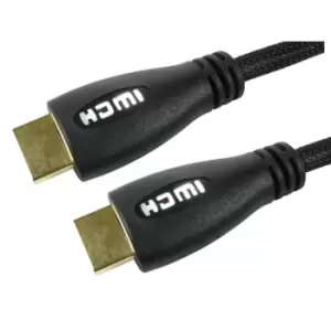 Image of Cables Direct 3m HDMI 1.4 High Speed with Ethernet Cable with White