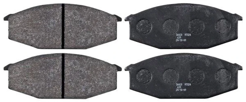 Image of A.B.S. 36420 Brake pad set without integrated wear sensor Brake Pad Set,disc brake (402)