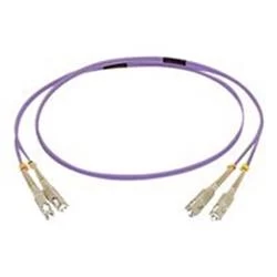 image of 5M SC/SC OM4 LSZH FIBRE PATCH - VIOLET