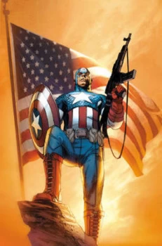 Image of Ultimate Comics Captain America by Jason Aaron Hardback