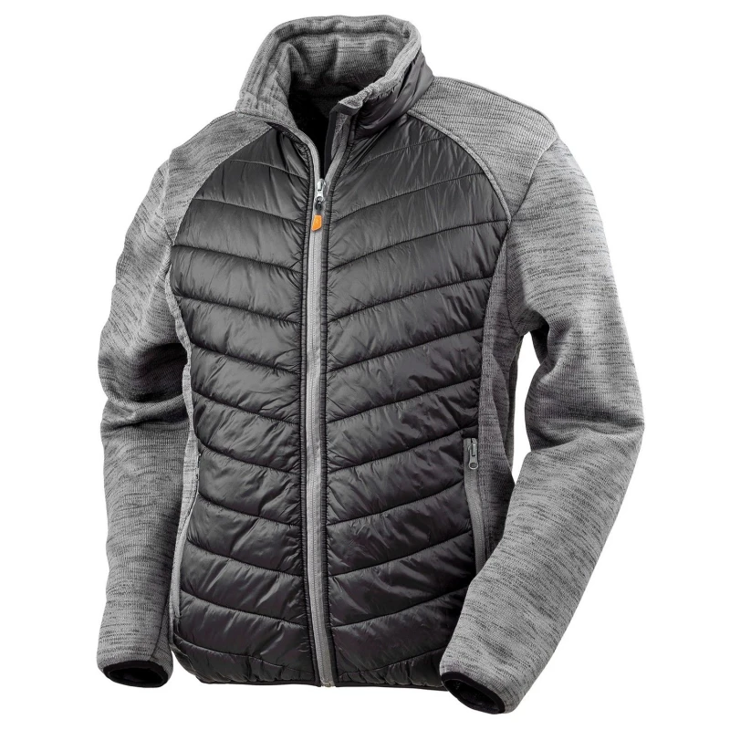 Image of Result Result Men Elevator Jacket in Black Size: Medium Black M Male 5063527389978