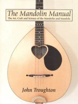Image of The Mandolin Manual by John Troughton Hardback