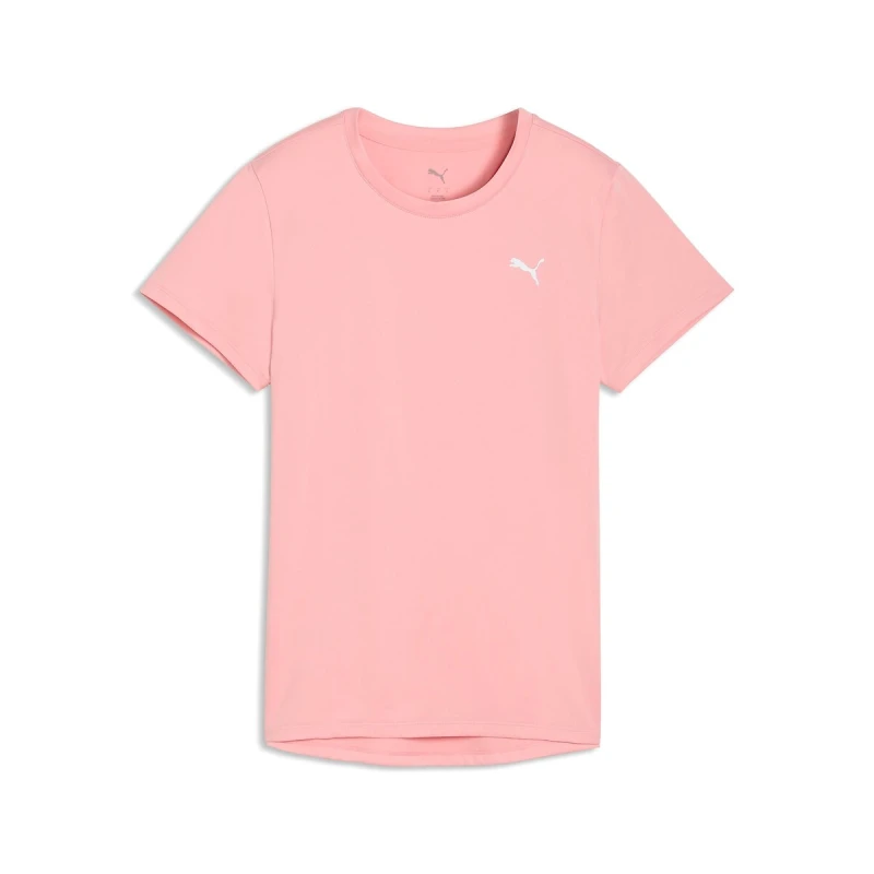 Image of Puma Essential Short Sleeve Sports T-Shirt Light Pink Polyester XS