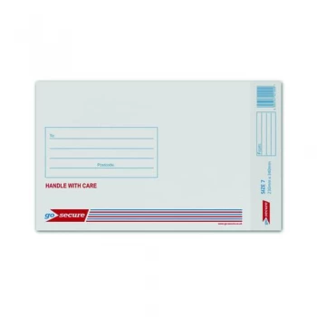 Image of Bubble Lined Envelopes Size 7 230x340mm White Pack of 100 XKF71451
