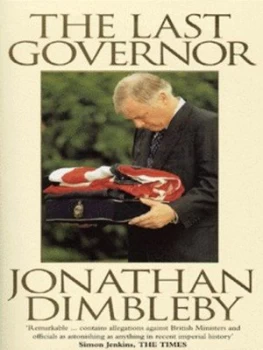 Image of The Last Governor by Jonathan Dimbleby Paperback