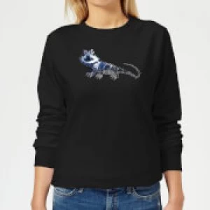 Image of Fantastic Beasts Tribal Chupacabra Womens Sweatshirt - Black