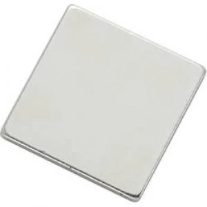 Image of Magnetic pad Conrad Components N35 202002 Silver L x W 20 mm x