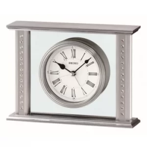 Image of Seiko Clocks Crystal Set Mantel Alarm Clock