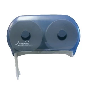 Leonardo Versatwin Toilet Roll Dispenser Blue DSTA06