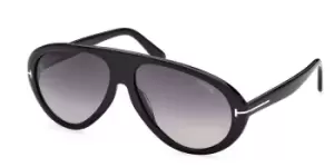 image of Tom Ford Sunglasses FT0988 CAMILLO-02 01B