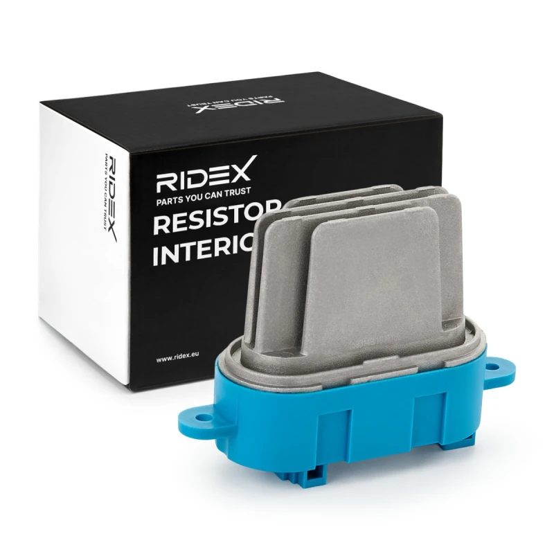 Image of RIDEX Blower motor resistor RIDEX 2975R0185
