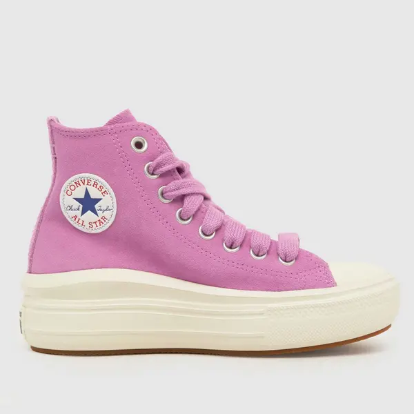 Converse purple all star hi move Girls Youth Trainers