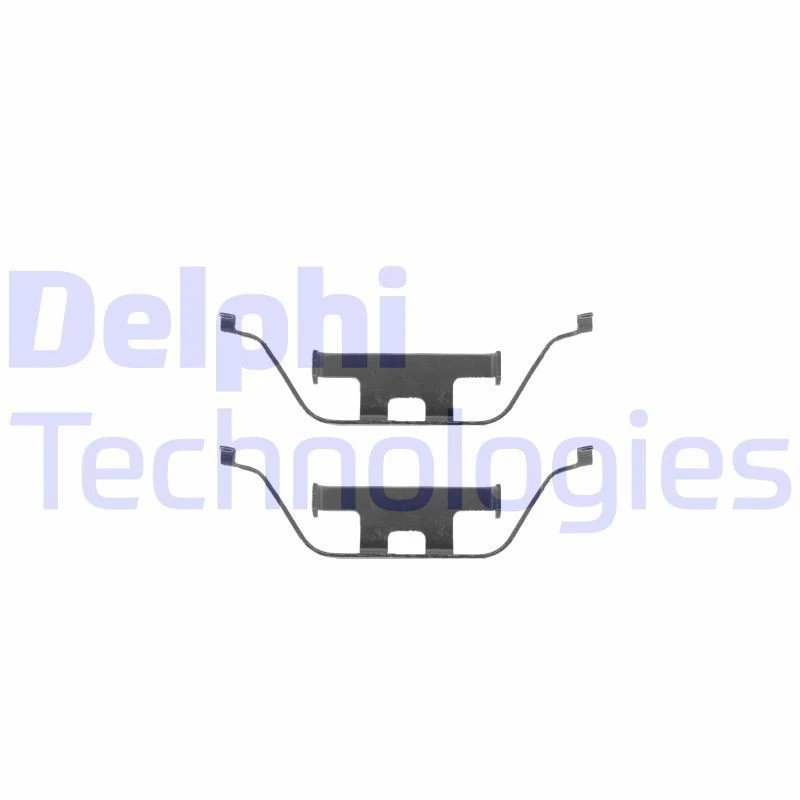 Image of DELPHI Brake pad fitting kit DELPHI LX0295