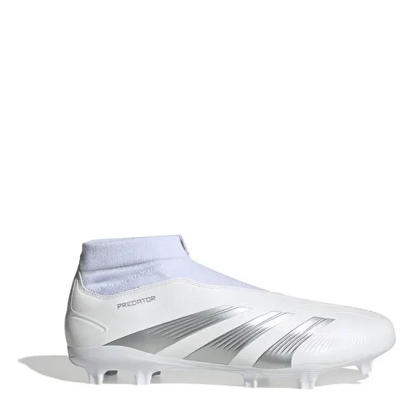 Image of adidas Predator 24 League Laceless Firm Ground Football Boots Firm Ground Football Boots 7 (40.7) Black 20367640270
