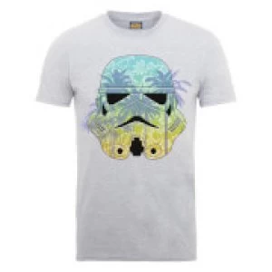 Image of Star Wars Stormtrooper Hawaii T-Shirt - Grey - L