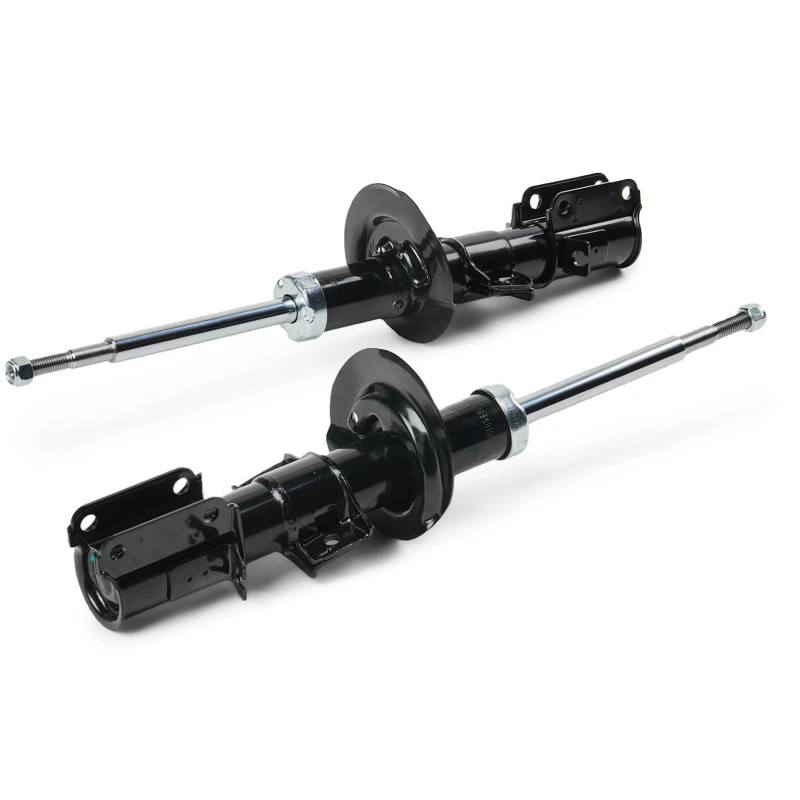 Image of RIDEX 854S20406 Shock absorber Front axle both sides, Gas Pressure, Twin-Tube Shock Absorber (854)