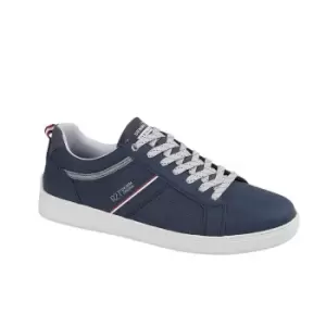 Image of Route 21 Mens Leisure Trainers (7 UK) (Navy)