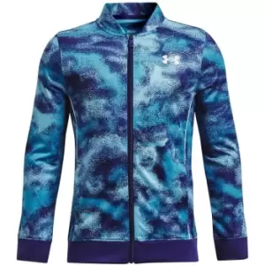 Image of Under Armour Pennant Novelty Zip Jacket Juniors - Blue