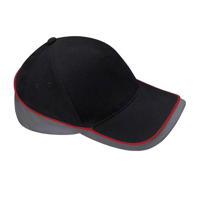 Image of Beechfield Beechfield Men Teamwear Competition Cap in Black One Size Male 5063527315786