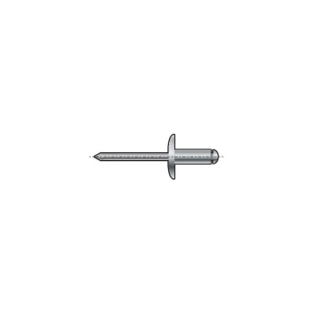 image of 3.2X10MM Aluminium Dome Head Rivet (Box-10000) - Qualfast