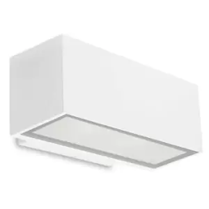 image of Afrodita LED Light Outdoor Small Wall Washer Light White IP65