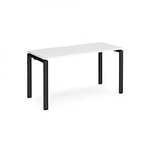 Image of Home Desk E146-K-WH White 1,400 x 600 x 725 mm