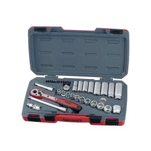 image of Teng T3835AF Socket Set of 35 A/F 3/8in Drive