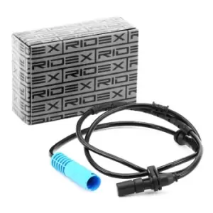 Image of RIDEX ABS Sensor Rear Axle both sides 412W0378 ESP Sensor,Sensor, wheel speed BMW,1 Schragheck (F20),3 Touring (F31),3 Limousine (F30, F80),3 GT (F34)