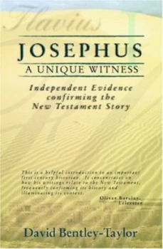 Image of Josephus by David Bentley-Taylor Book
