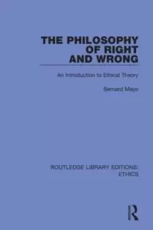 Image of The Philosophy of Right and Wrong