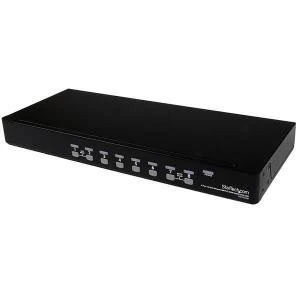 image of Startech 8 Port USB PS2 KVM Switch OSD 8STSV831DUSBGB