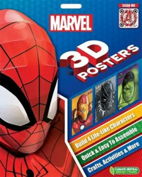 Image of Marvel: 3D Posters - Marvel Entertainment International Ltd - Paperback - Used