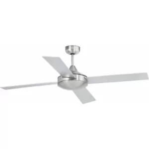 Mallorca matt nickel ceiling fan