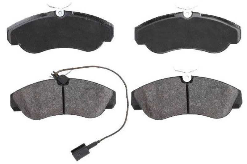 Image of Blue PRINT ADBP420006 Brake pad set Front Axle, incl. wear warning contact, with fastening material Brake Pad Set,disc brake (402)