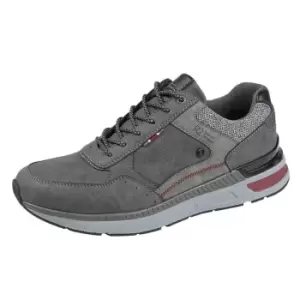 Image of Route 21 Mens Leisure PU Shoes (10 UK) (Grey)