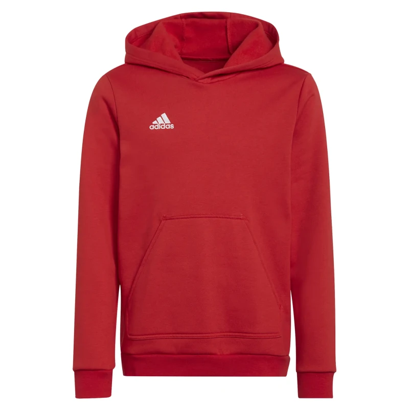 Image of adidas ENT22 Hoodie Juniors - Red Red 13 - 14 Years