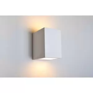 image of Netlighting Indoor Decorative Paintable Plaster Arta Wall Light IP20 For 1 X G9