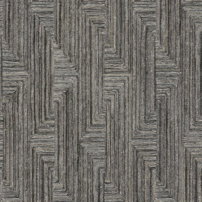 Image of Design ID DID Retro String Motif Black Wallpaper Black unisex One Size