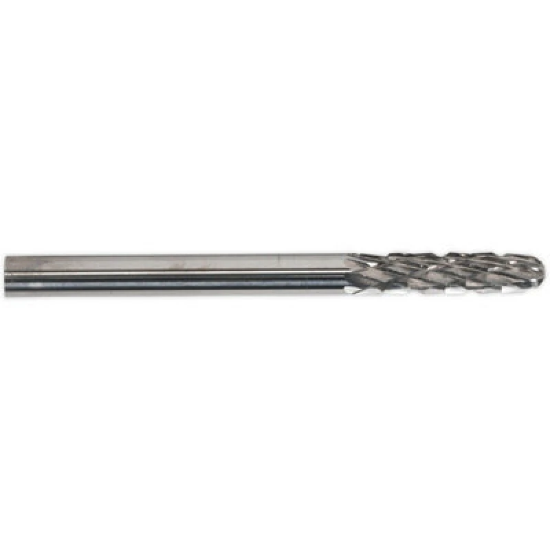 Image of Loops 3 PACK - 3mm Micro Carbide Burr Ball Nose Cylinder Bits - Rotary Flash Removing Multi